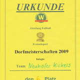 Dorfmeisterschaften 2009