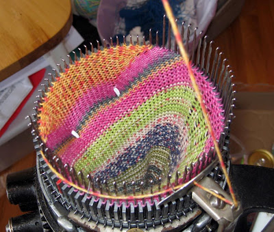 Socks in progress..