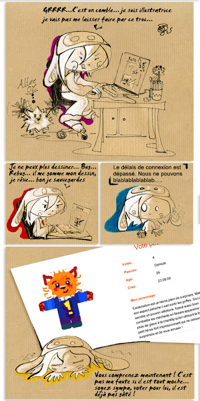 Dessine ton aventure Dessine ton aventure, le héros Exclamation est né !