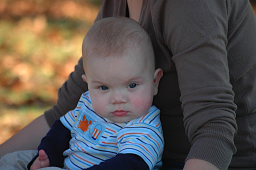 Baby can look right through you and read your thoughts.