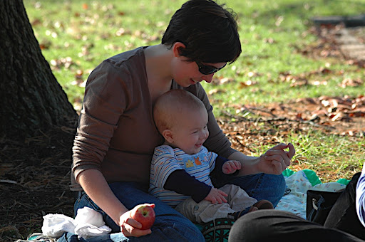Playing with Mommy