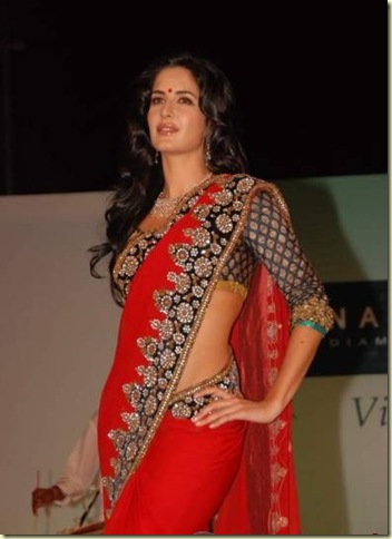 Katrina Kaif looking gorgeous in saree