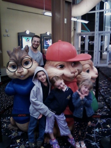 [The kids in front of the Chipmunks[2].jpg]