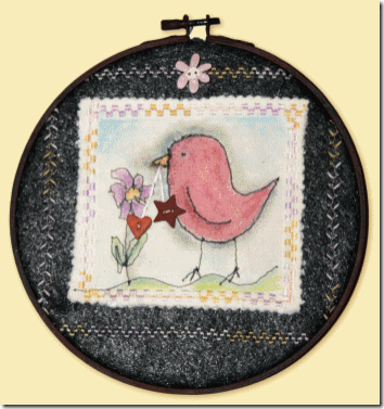 free-hand machuine embroidery