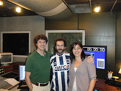 Andoni amb Aina i Andreu