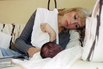 Dana and baby