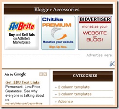 After adding the code this is how it will look in the template clip_image002