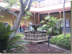 Cap House courtyard