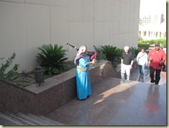 Egyptian Bagpipes at the hotel (Small)