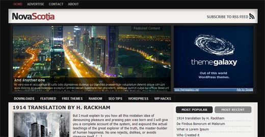 Nova-Scotia -Free-premium-magazine-style-brown -2-column- wideget-ready-wordpress-theme