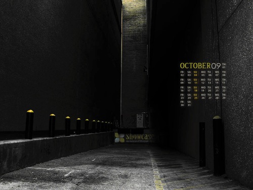 october calendar 2009. Wallpapers: October 2009