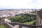 Vistas panor&aacute;micas desde el Castillo de Edimburgo