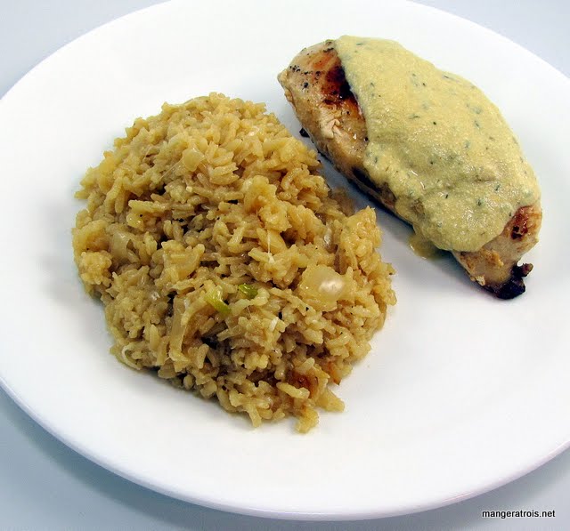 Rice Cooker Riz au Parmesan