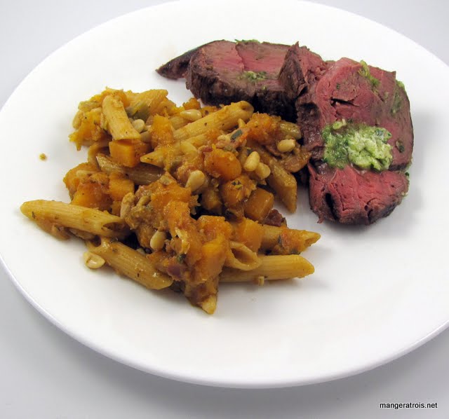 Filet with butter