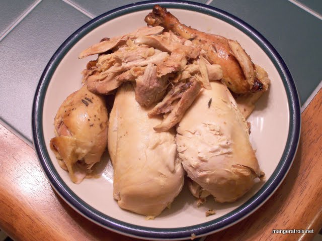 Slow Cooker Honey Roasted Chicken with Rosemary and Dijon