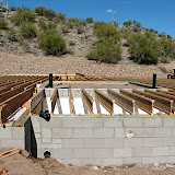 Final joists in place 1/24