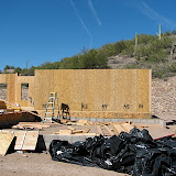 Inside garage wall almost done 2/27