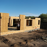 Day 4 - back yd wall 2/25