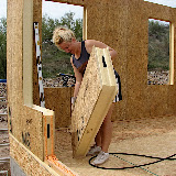 Melissa heaving wall 2/23
