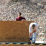 Master bath sheathing 2/6