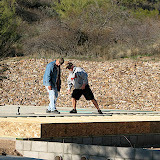 Steve &amp; Kory - placing sheathing 2/6