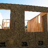 Master bath framing 3/28