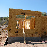 Outside view interior framing 4/4