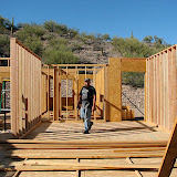 2nd pantry wall up 4/12