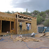 Garage sheathing going up 5/30