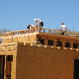 Begin kitchen parapets 5/25