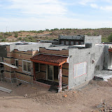 Roof parapets done 10/27