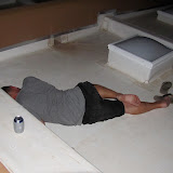 Kory napping on the roof 7/24