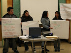ISA students show how they calculated their budgets - what a low gap!