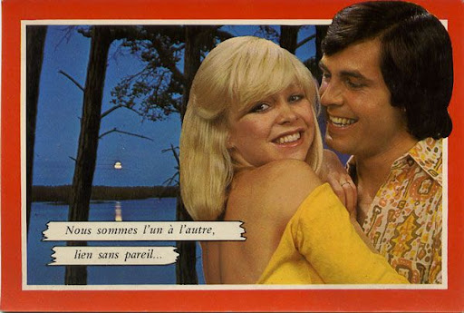 Cartes postales pop et kitsch des annéees 50, 70 et 70
