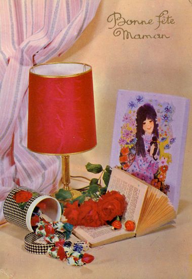 Cartes Postales Pop et  Kitsch des années 50, 70 et 70 Happy Mother's day / Bonne fête des mères