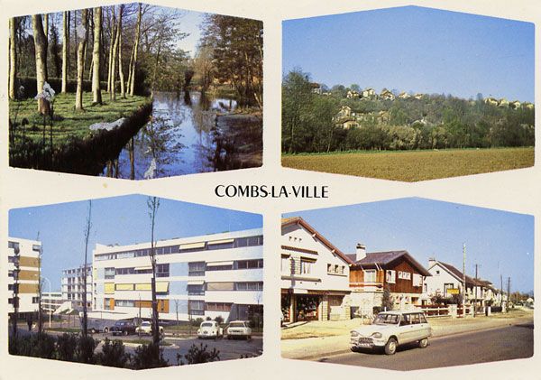 Cartes Postales Pop et  Kitsch des années 50, 70 et 70 villes pas funky / (un) funky towns