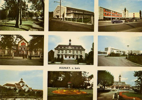 Cartes Postales Pop et  Kitsch des années 50, 70 et 70 villes pas funky / (un) funky towns