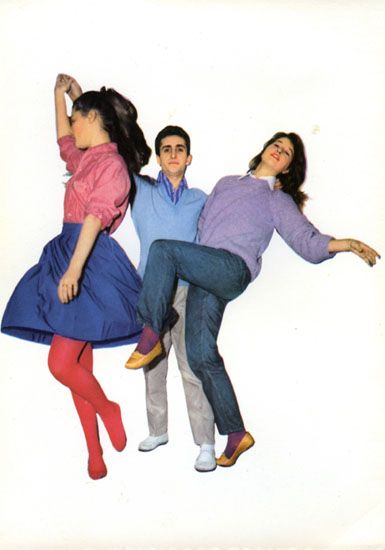 Cartes Postales Pop et  Kitsch des années 50, 70 et 70 - Pop and kitsch vintage postcards from the fifties, the sixties and the seventies : Dance, dance dance