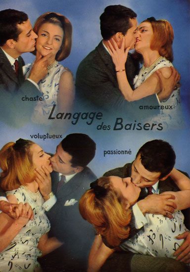 Cartes Postales Pop et  Kitsch des années 50, 70 et 70 - Pop and kitsch vintage postcards from the fifties, the sixties and the seventies : Couples, lettres d'amour