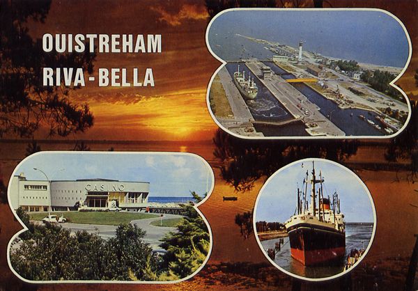 Cartes Postales Pop et  Kitsch des années 50, 70 et 70 - Pop and kitsch vintage postcards from the fifties, the sixties and the seventies : Fenêtres sur la mer