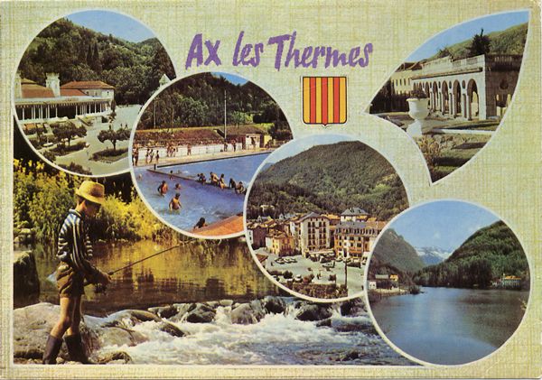 Cartes Postales Pop et  Kitsch des années 50, 70 et 70 - Pop and kitsch vintage postcards from the fifties, the sixties and the seventies : Fenêtres sur campagne