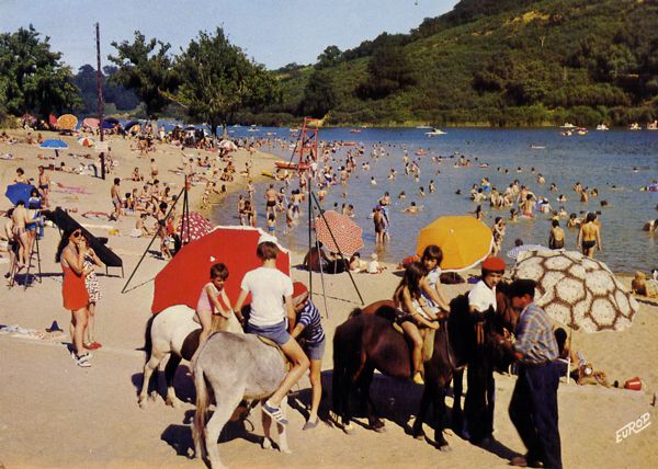 Cartes Postales Pop et  Kitsch des années 50, 70 et 70 - Pop and kitsch vintage postcards from the fifties, the sixties and the seventies : Jeux de plein air