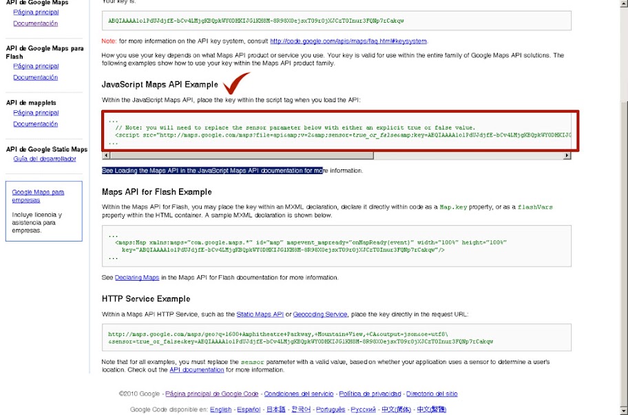 Croquis de ubicación con google map API Croquis de ubicación con google map API
