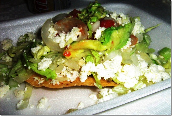 TOSTADAS DE POLLO 