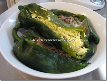 CHILES RELLENOS DE DESHEBRADA (5) CHILES RELLENOS DE DESHEBRADA (5)