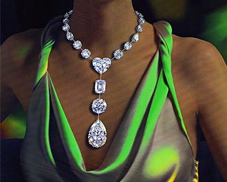 [The Lesotho Promise Diamond cut from one stone of 603 carats_ 26 D color stones in one necklace from one jewel[8].jpg]