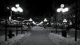 Walking at night