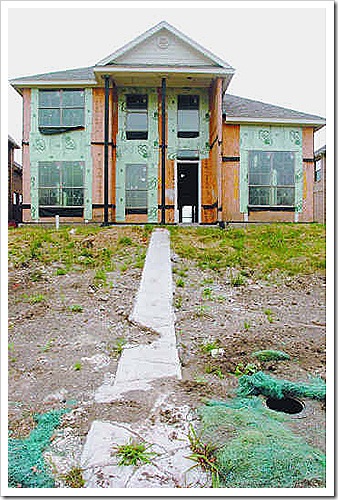 abandoned house