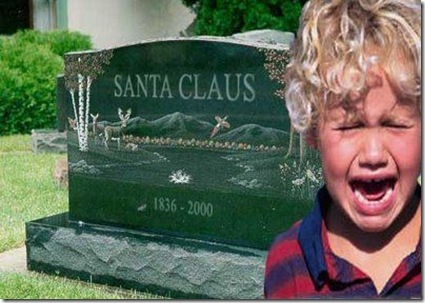 Funny Pictures: Oh Santa Clause was dead?!