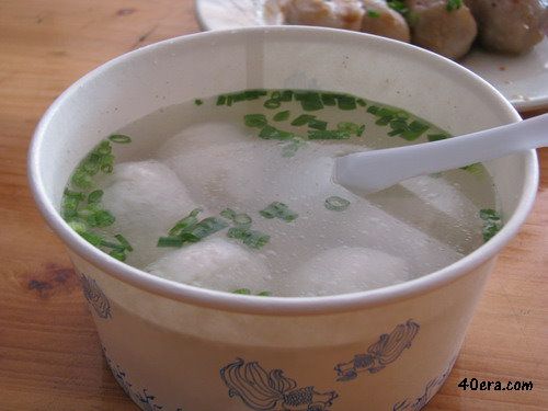廈門園博苑,福州魚丸湯
